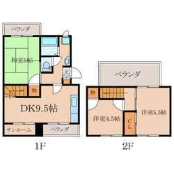 サンシャイン東谷山の物件間取画像